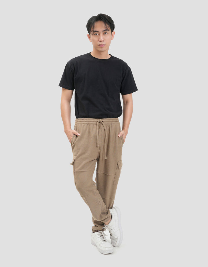 Nevada With Texture Twill Cargo Jogger Pria