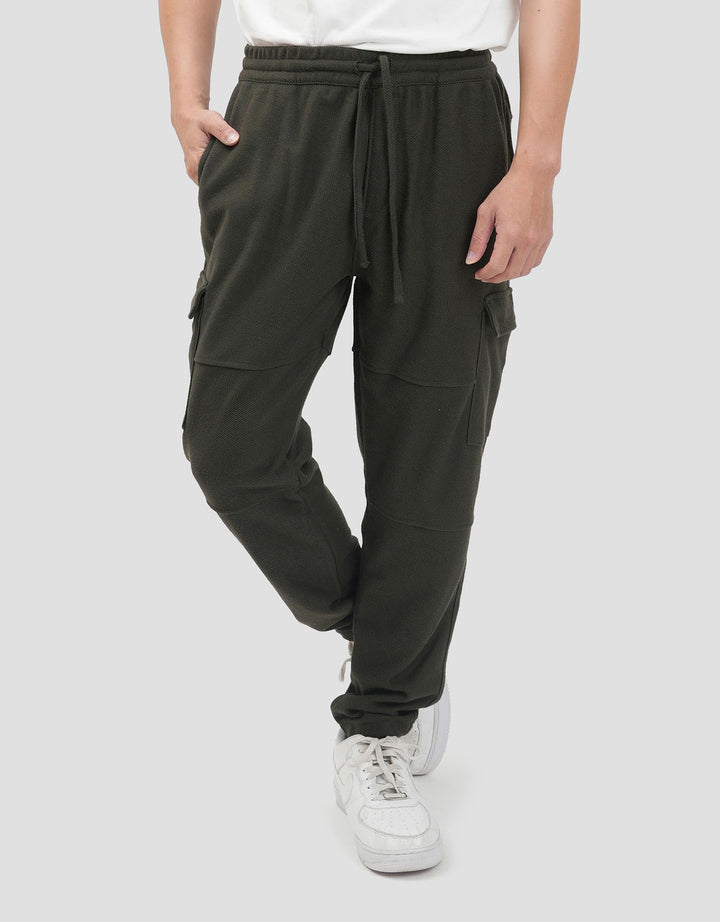 Nevada With Texture Twill Cargo Jogger Pria