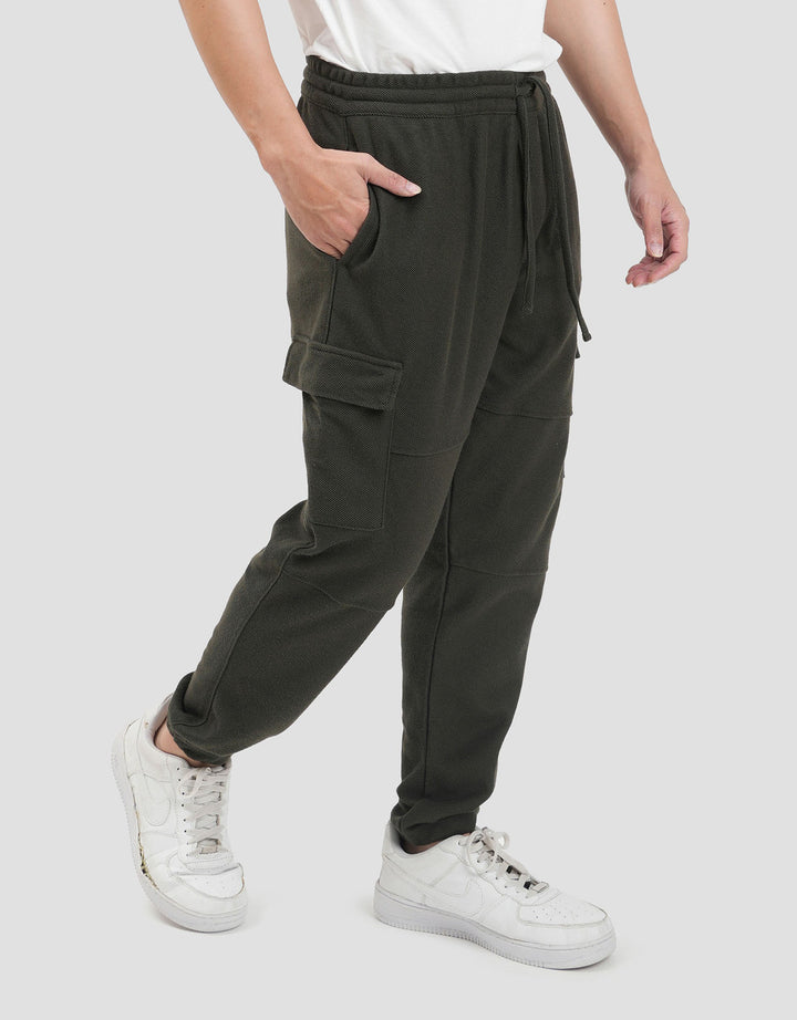 Nevada With Texture Twill Cargo Jogger Pria