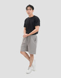 Nevada Basic Above Knee Texture Celana Pendek Pria