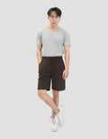 Nevada Basic Above Knee Texture Celana Pendek Pria