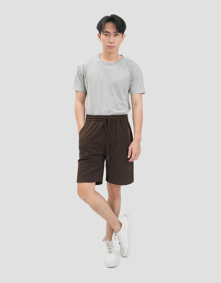 Nevada Basic Above Knee Texture Celana Pendek Pria