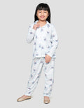 Disney Stitch Print Setelan Piyama Anak Perempuan