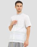 Al Mustika Wild Rice Baju Koko Lengan Pendek Pria