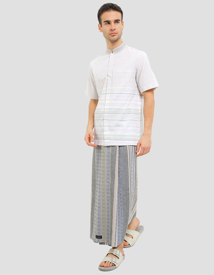 Al Mustika Wild Rice Baju Koko Lengan Pendek Pria