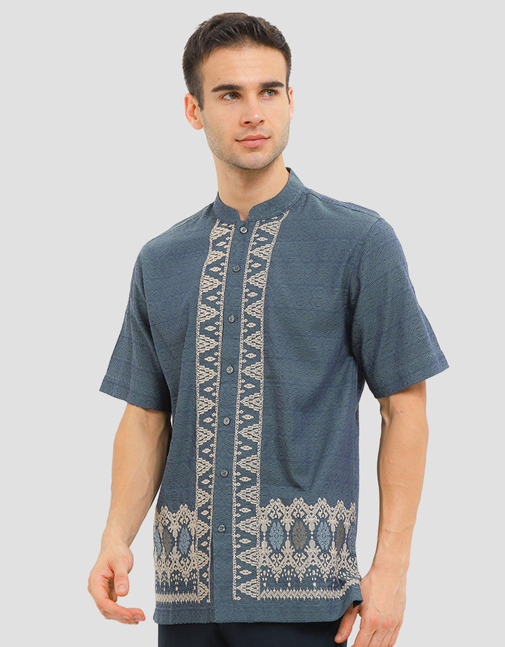Al Mustika Avington Baju Koko Lengan Pendek Pria