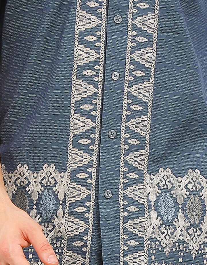 Al Mustika Avington Baju Koko Lengan Pendek Pria