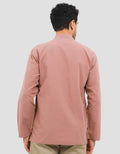 Intresse Petit Point Baju Koko Lengan Panjang Pria