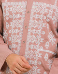 Intresse Petit Point Baju Koko Lengan Panjang Pria
