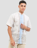Al Mustika Quicksand Baju Koko Lengan Pendek Pria