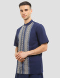 Al Mustika Jervis Bay Short Baju Koko Lengan Pendek Pria