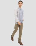 Intresse Gossamer Down Baju Koko Lengan Panjang Pria