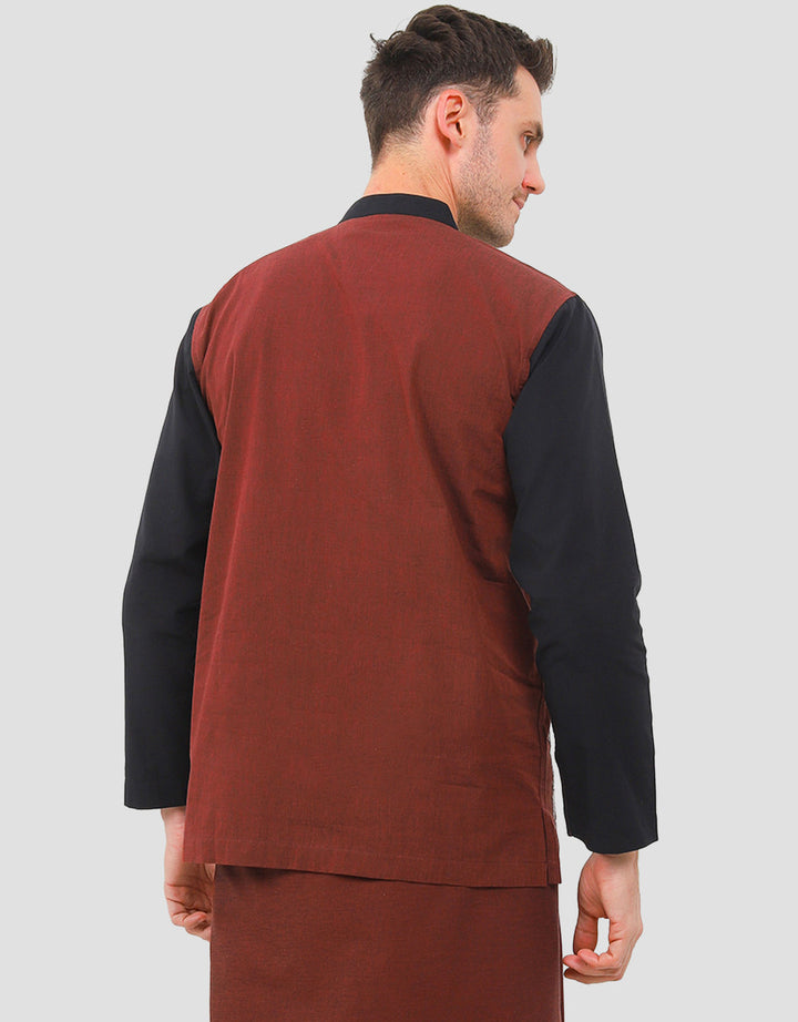 Intresse Mid Spice Baju Koko Lengan Panjang Pria
