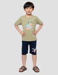 MxM Little M Animal Print Kaos Anak Laki-laki