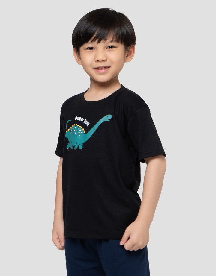 MxM Little M Dino Run Print Kaos Anak Laki-laki