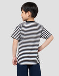 MxM Little M Stripe Print Kaos Anak Laki-laki