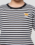 MxM Little M Stripe Print Kaos Anak Laki-laki