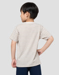 MxM Little M Stripe Giraffe Print Kaos Anak Laki-laki