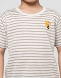 MxM Little M Stripe Giraffe Print Kaos Anak Laki-laki