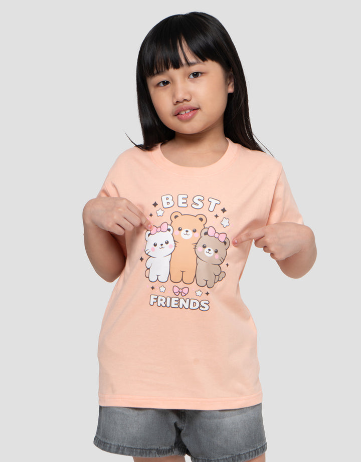 MxM Little M Print Best Friends Kaos Anak Perempuan