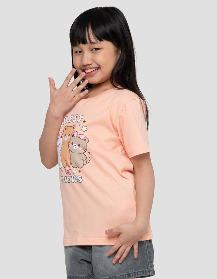 MxM Little M Print Best Friends Kaos Anak Perempuan