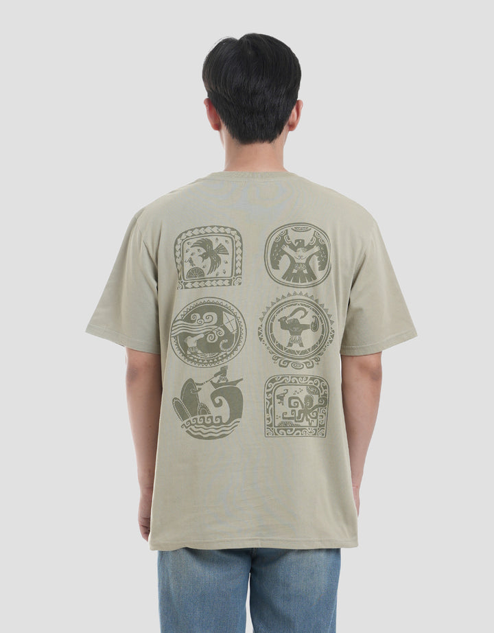 Disney Maui One Tone Icons Kaos Pria