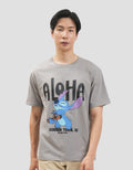 Disney Reg Stitch Aloha Kaos Pria