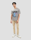 Disney Reg Stitch Aloha Kaos Pria