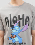 Disney Reg Stitch Aloha Kaos Pria