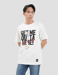 Disney Toy Story Forky Text Behind Print Kaos Pria