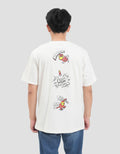 Marvel Iron Man Cartoon Style Backprint Kaos Pria