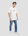 Marvel Iron Man Cartoon Style Backprint Kaos Pria