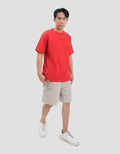 Marvel Iron Man Outline Puff Kaos Pria