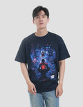 Marvel Spiderman Saturated City View Kaos Pria