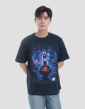 Marvel Spiderman Saturated City View Kaos Pria