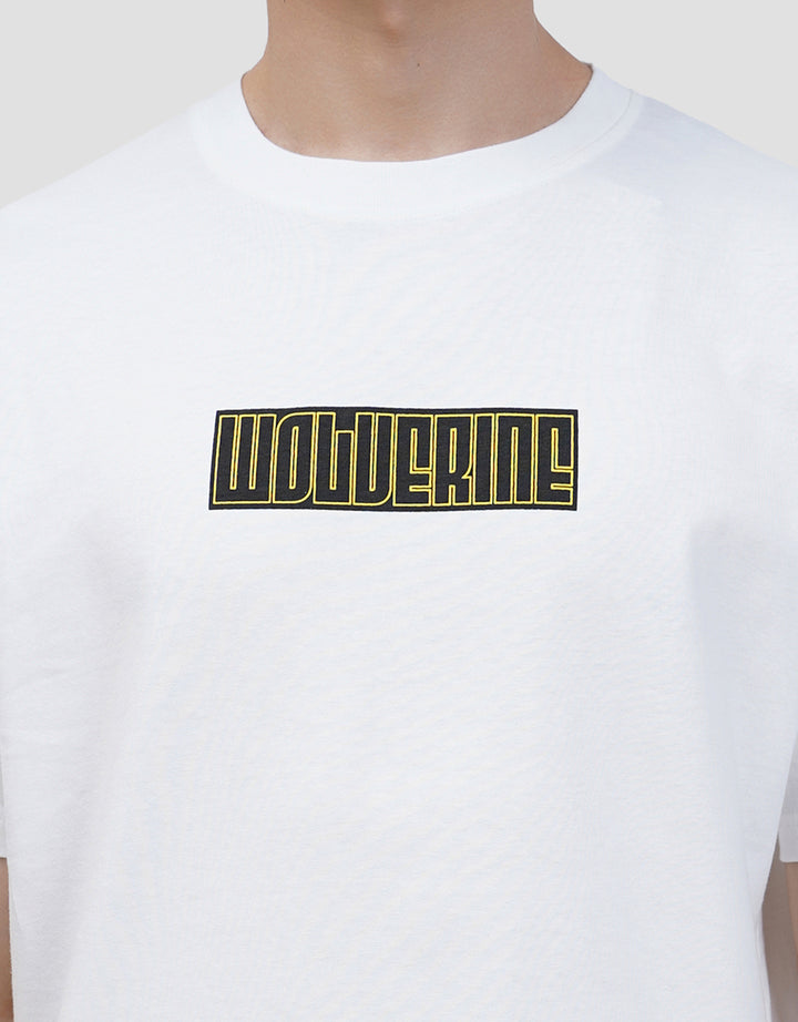 MARVEL WOLVERINE COMICS BACKPRINT KAOS PRIA