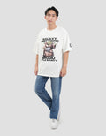 Star Wars Grogu The Force Is Strong Print Kaos Oversize Pria
