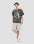 Star Wars Mandalorian Print Kaos Pria