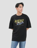 Star Wars Razor Crest Backprint Kaos Oversize Pria