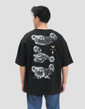 Star Wars Razor Crest Backprint Kaos Oversize Pria