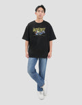 Star Wars Razor Crest Backprint Kaos Oversize Pria