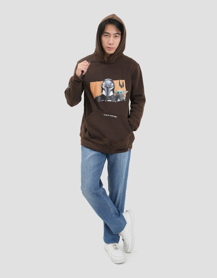 Star Wars Regular Mandalorian Jaket Hoodie Pria