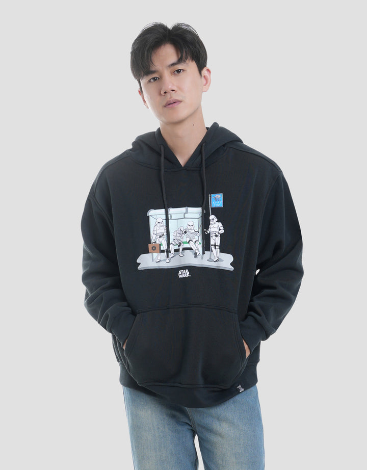 Star Wars Stormtroopers Boxy Jaket Hoodie Pria