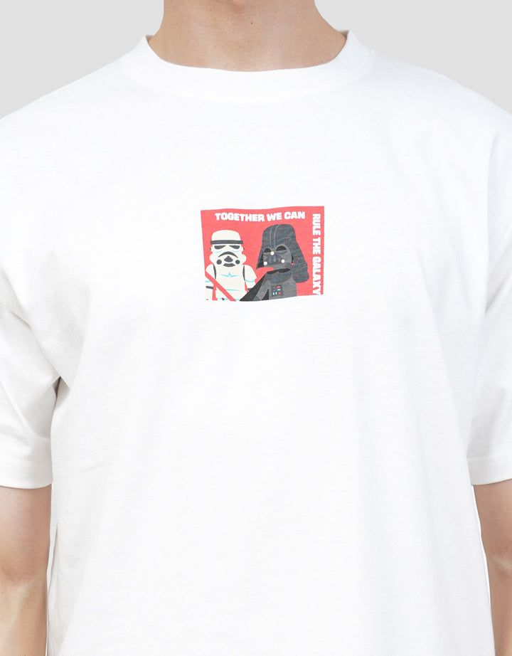 STAR WARS DARTH VADER CHIBI NINE COLLAGE BACKPRINT KAOS PRIA