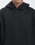 Nevada Basic Regular Fit Snap Button Jaket Hoodie Pria