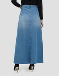 ANNISA A LINE MAXI ROK JEANS WANITA