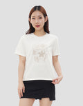 CONNEXION FLOWER EMBRO KAOS WANITA
