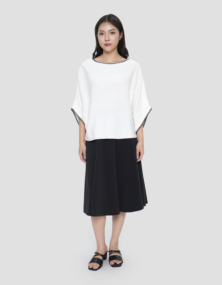 CONNEXION BLANKET STITCH BATWING KAOS WANITA