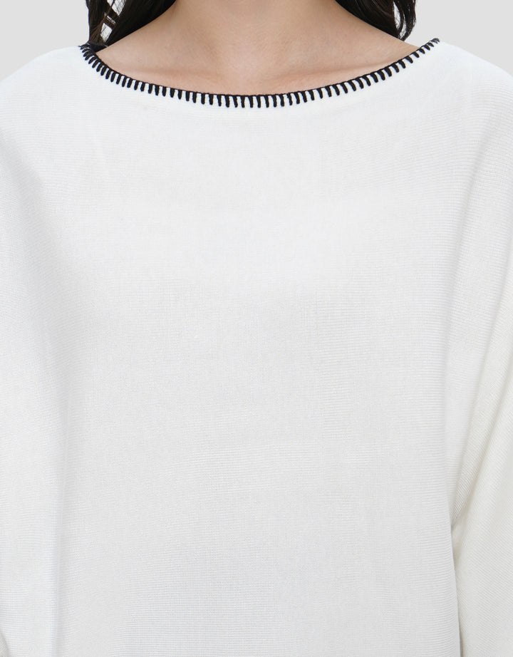 CONNEXION BLANKET STITCH BATWING KAOS WANITA