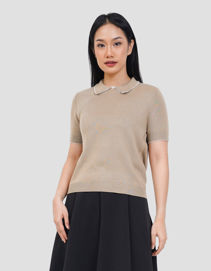 CONNEXION KERAH BADUT PITA KAOS WANITA